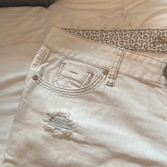 Guess white jean size 34 - Picture 4 of 6